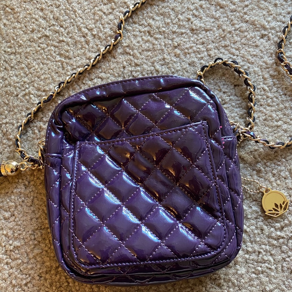 Purple Shoulder Bag